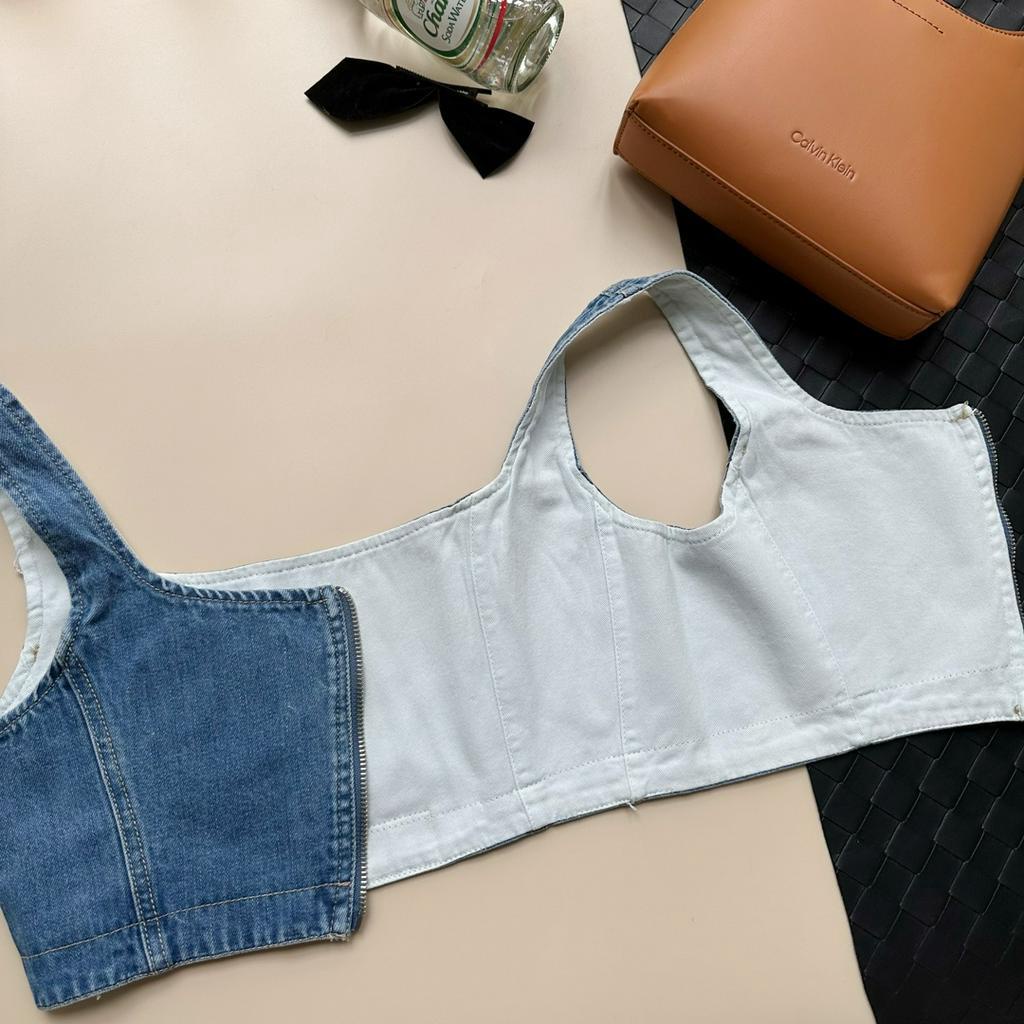 Ckss 2023 Loạt Quần Jean Phụ Nữ Mới Áo VEST DENIM