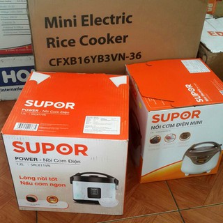 Nồi cơm điện Supor 1,2 Lít SRC811VN - Nồi cơm điện cơ mini