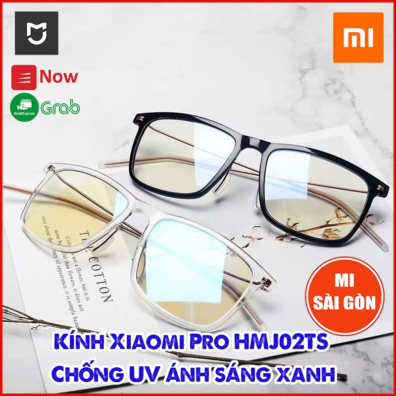 KÍNH XIAOMI PRO HMJ02TS CHỐNG UV ÁNH SÁNG XANH ( DARK BLUE & CLEAR )