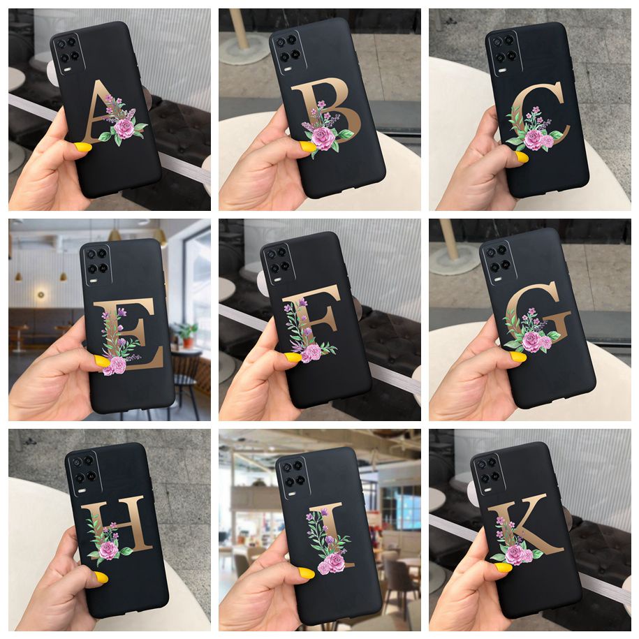 Dễ Thương Ốp Điện Thoại Silicon Mềm Nhám In Chữ Cho Oppo A54 4g 2021 Oppoa54 Cph2239 Oppo A 54 Bumper 6.51 Inch