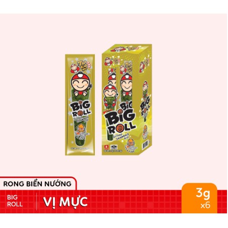 (Sales Off Date 2022) Rong Biển Big Roll Bigroll Thái Lan Hộp 6 gói