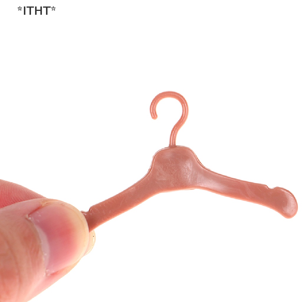 [ITHT] 10 Móc Treo Quần Áo Mini Bằng Nhựa Dễ Thương [Hot]