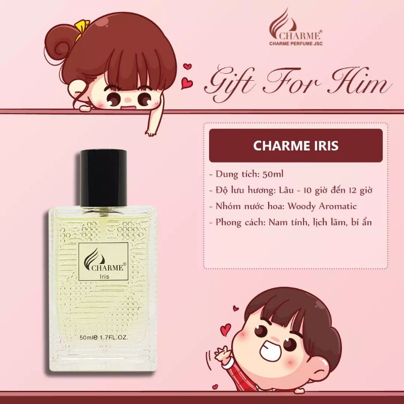 NƯỚC HOA IRIS DÀNH CHO ANH