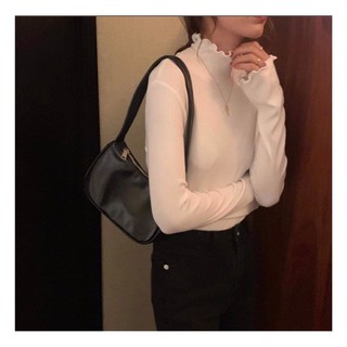 Áo thun cổ 3 phân bèo