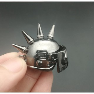 Móc khóa Mũ 3 Mini Skin Đầu Lâu trong PUBG