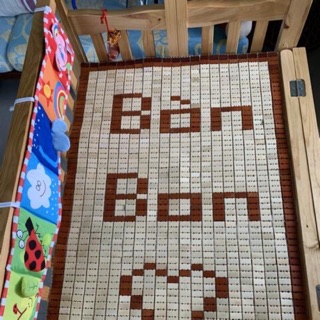 Chiếu trúc trải nôi cũi cho bé kt : 70 x 1.2m