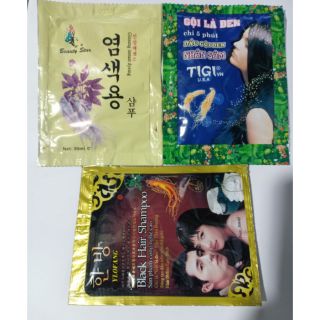 Gội  Đen Tóc  nhân sâm thảo dược