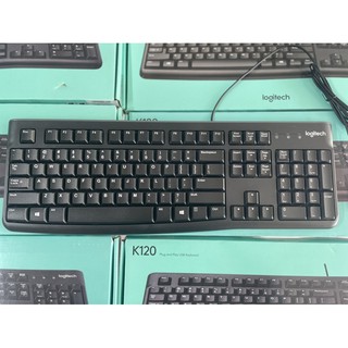 Bàn phím Logitech K120 (chuyên văn phòng) hàng chính hãng spc