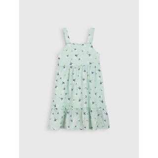 Váy liền bé gái hai dây họa tiết dễ thương CANIFA - 1DS21S014