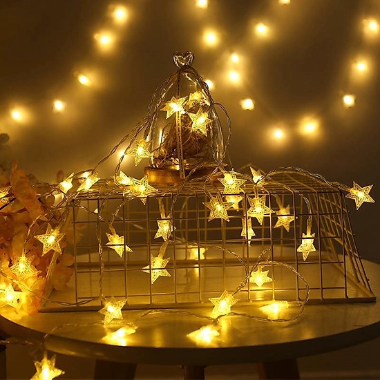 Sỉ Đèn Led Ngôi Sao 3m Cắm Điện ( 5 dây)