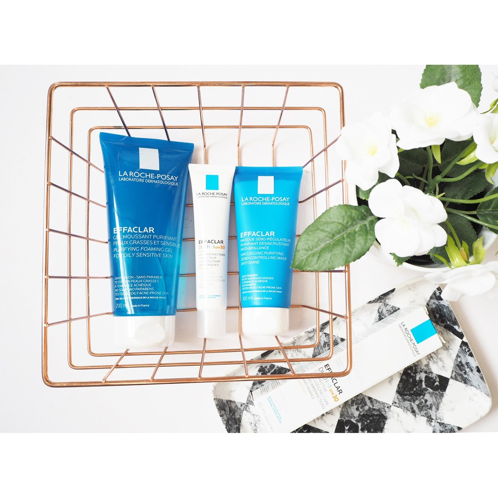 Gel Rửa Mặt Tạo Bọt La Roche-Posay Effaclar Cho Da Dầu Nhạy Cảm 200ml