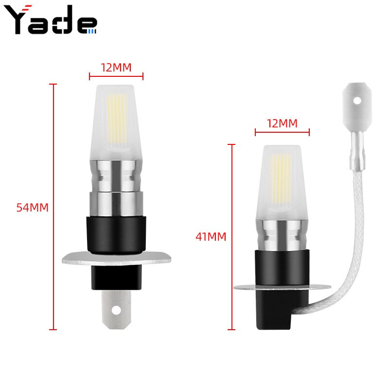 Đèn Led Cob H1 H3 12-24v Siêu Sáng Cho Xe Máy