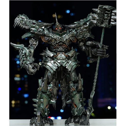 TRANSFORMER LS05 LS-05 LS 05 38cm Người máy rô bốt  mô hình lắp ghép biến hình khủng long Grimlock BlackMamba BMB