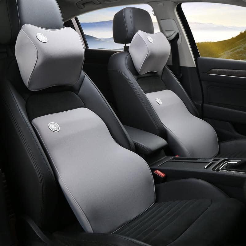COMBO Bộ tựa lưng + gối cao su non cho xe oto giá gốc
