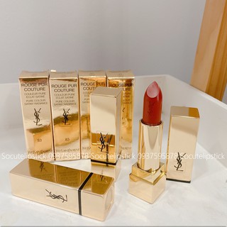 Son lì ysl rouge pur couture màu #83 fiery red