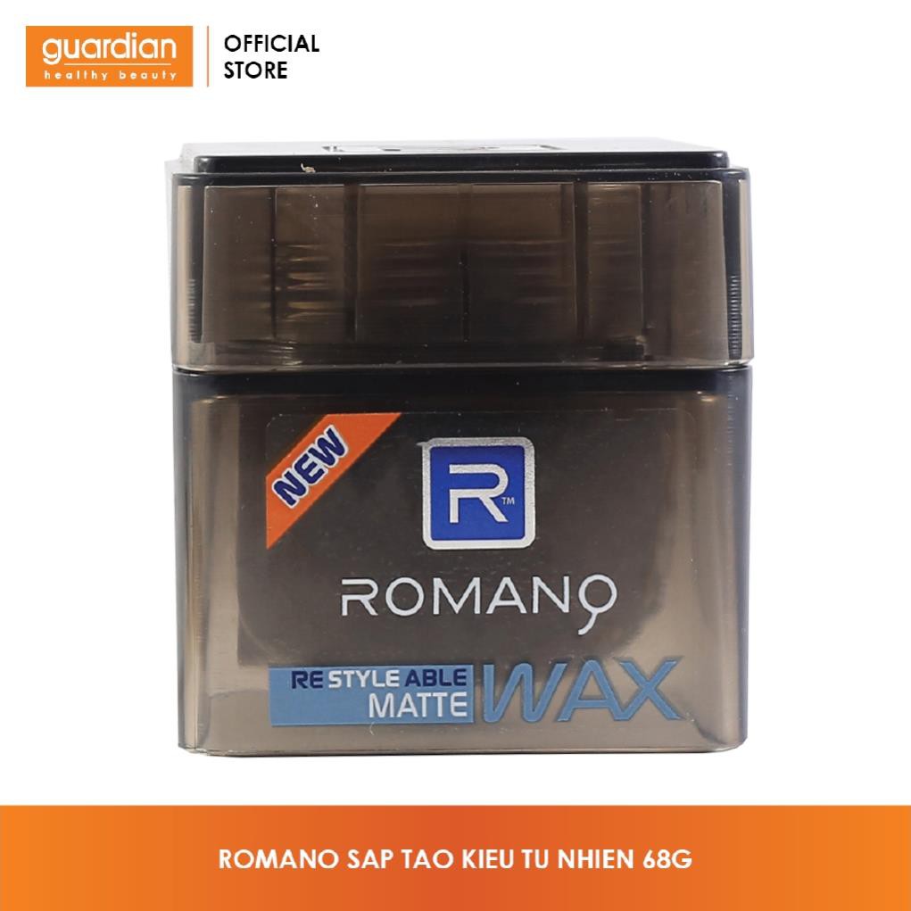 Sáp tạo kiểu tóc Giữ nếp tự nhiên Romano Restyleable Matte 68g