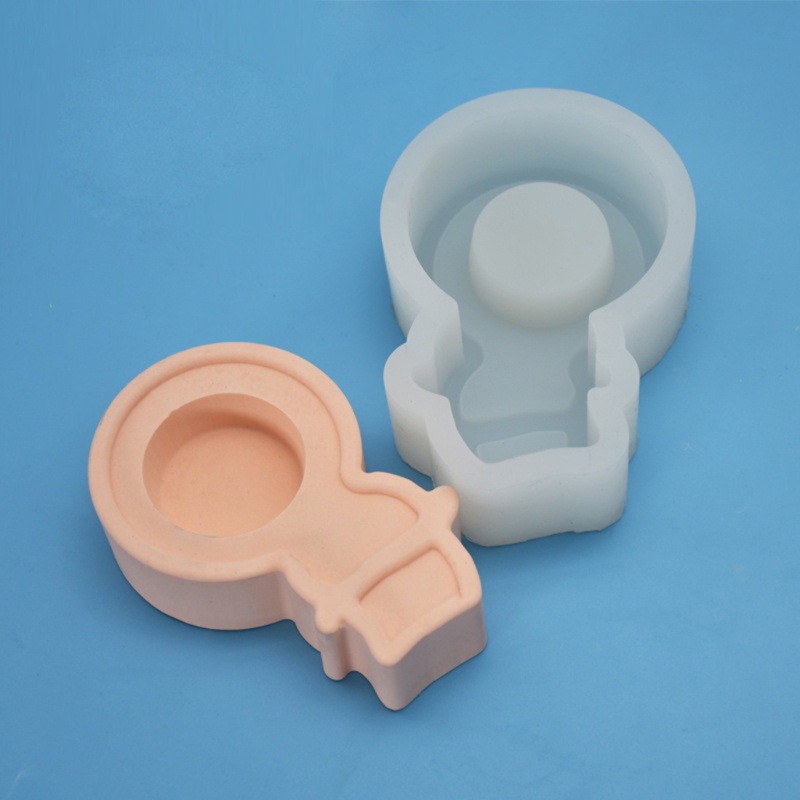 Khuôn Silicone Làm Chân Nến DIY Phong Cách Giáng Sinh