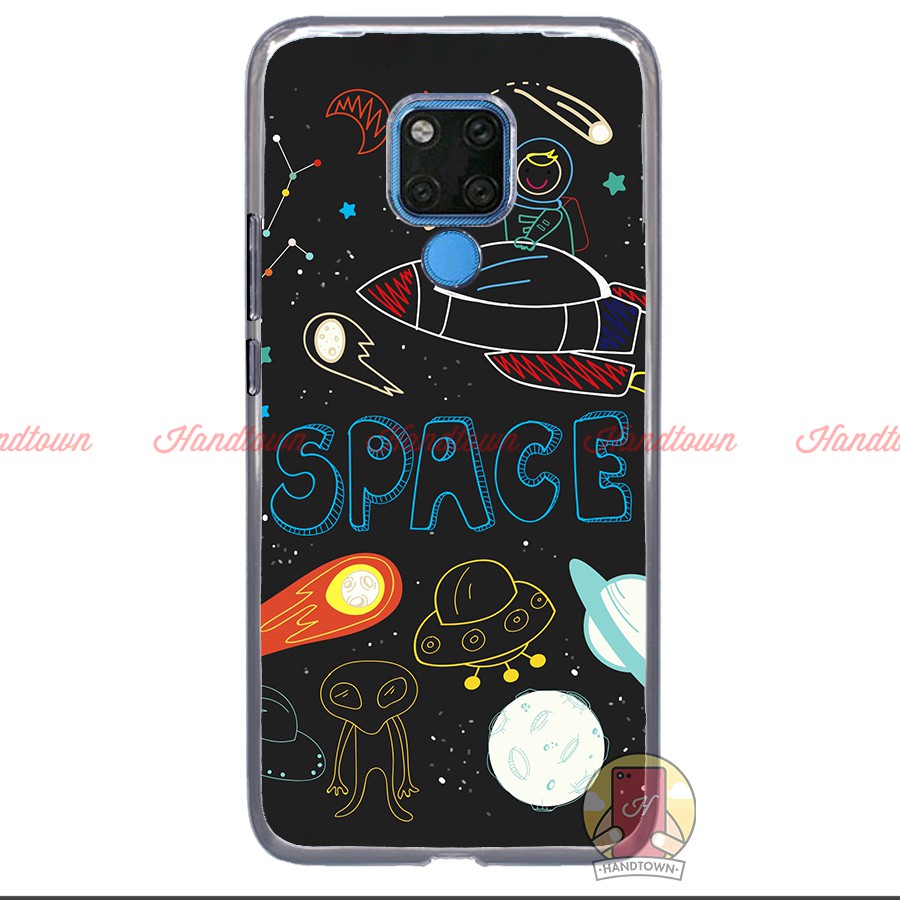 Ốp Lưng TPU Silicon Huawei Mate 20X Mate 20 X case Nhựa Dẻo Trong Suốt Chống Sốc Bảo Vệ Máy In Hình Nhiều Mẫu Phần A