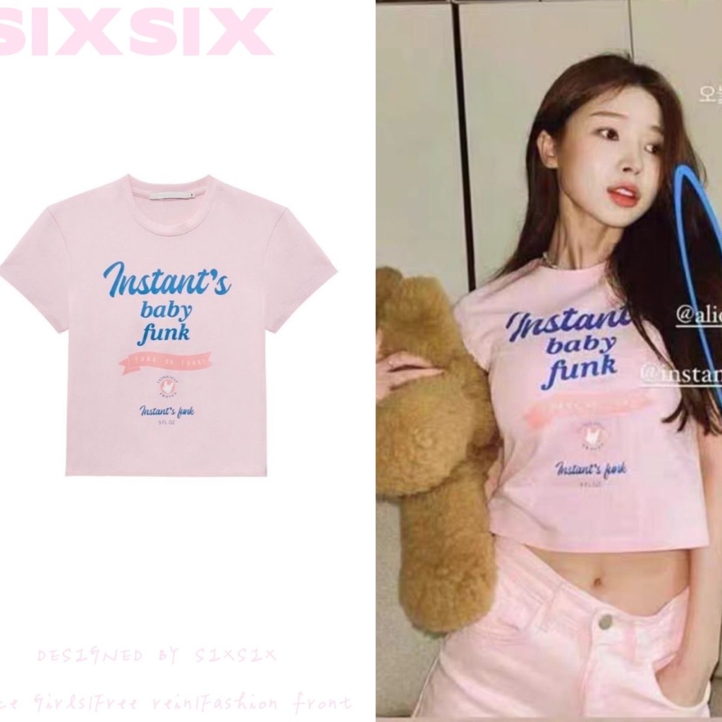 Hàng Mới Về Áo Thun Tay Ngắn Dáng Ôm Phong Cách Hàn Quốc Thời Trang Mùa Hè 2022