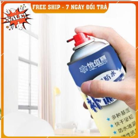 Bình xịt chống thấm, sika chống thấm tường, chống thấm dột dạng sơn xịt sẵn