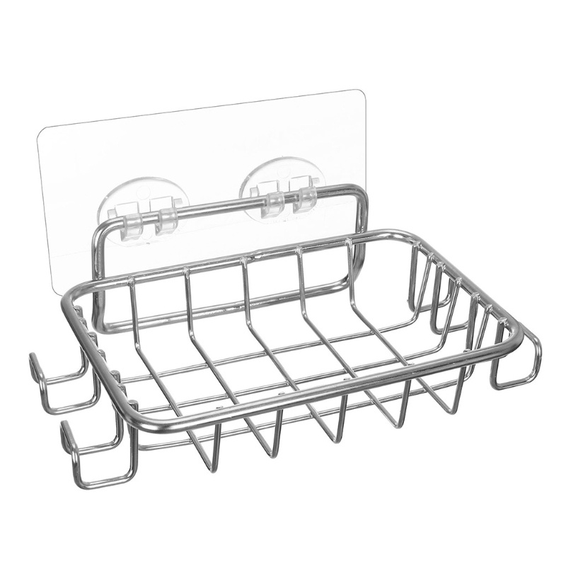 Giá Đỡ Xà Phòng Gắn Tường Bằng Thép Không Gỉ