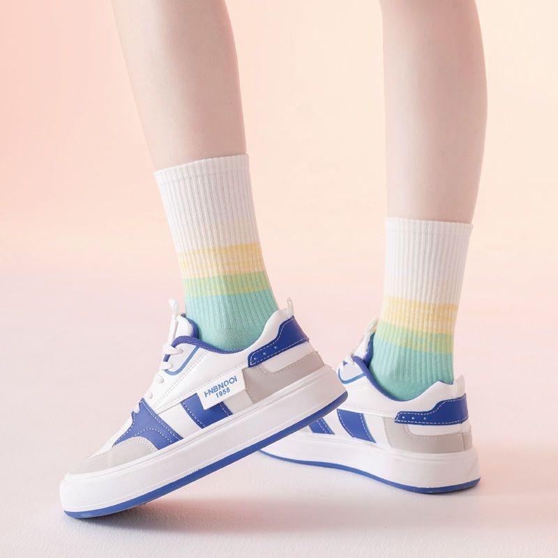 Set 4 / 2 Đôi Vớ Thể Thao Thời Trang Mùa Hè Dễ Phối Đồ Dành Cho Nữ