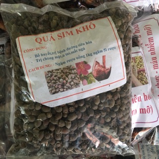 1 kg quả sim rừng khô Tây Bắc Ngâm rượu tuyệt ngon