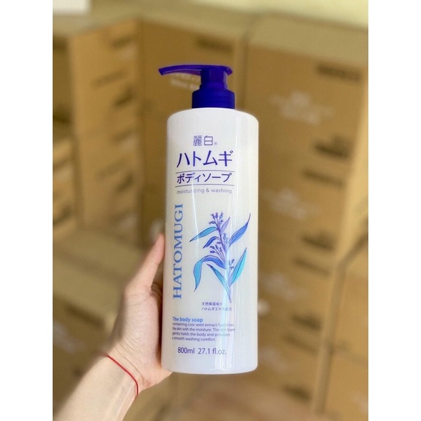 Sữa tắm Hatomugi Nhật Bản 800ml