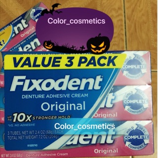 Keo Dán Răng Giả Fixodent