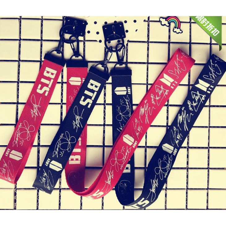 STRAP CHỮ KÝ BTS