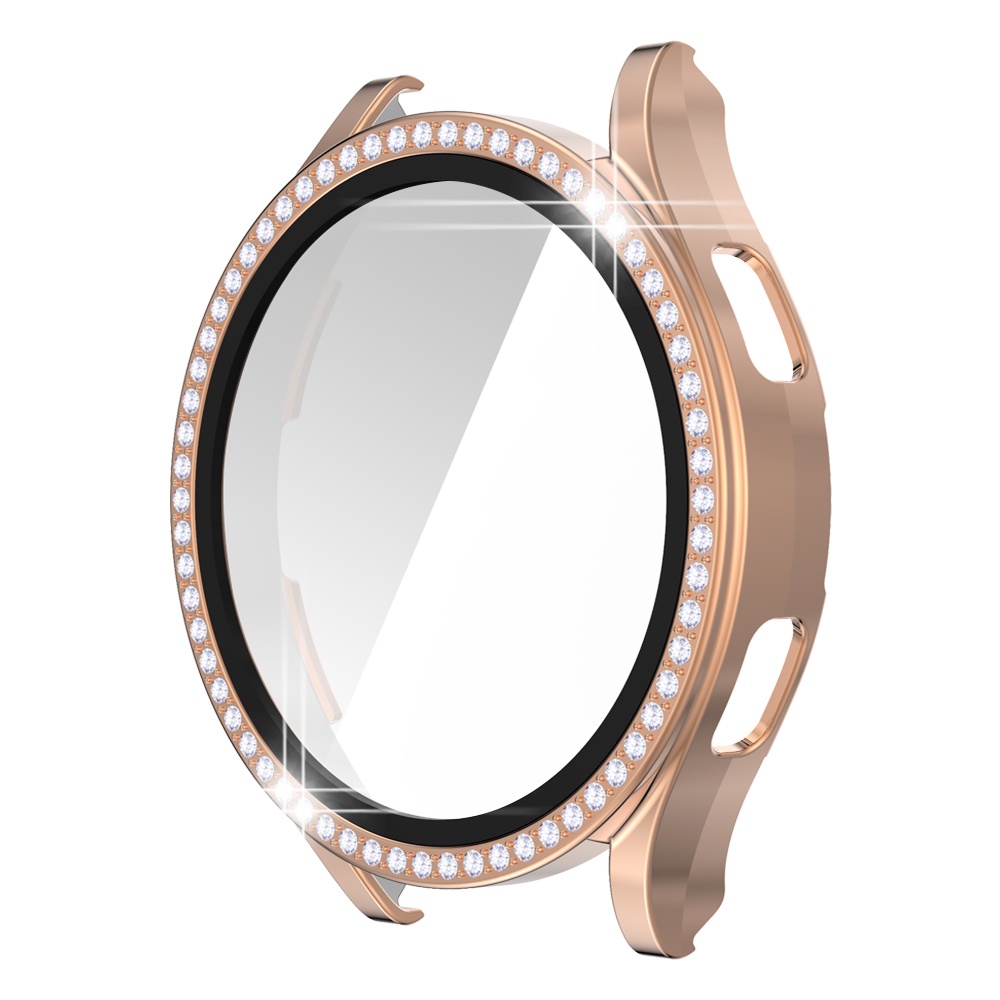 Ốp Bảo Vệ Mặt Đồng Hồ Thông Minh Samsung Galaxy Watch 4 40/44mm Kèm Kính Cường Lực