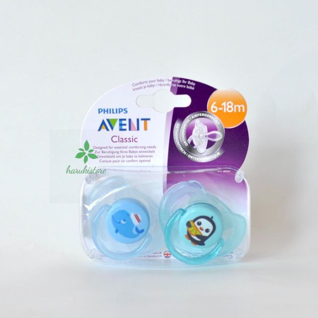 Ty ngậm Philips Avent cho bé từ 6 -18 tháng tuổi