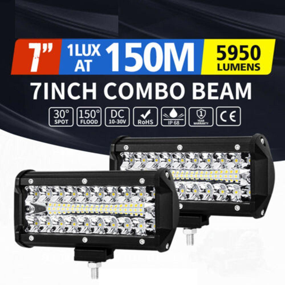 Đèn LED Sương Mù 7inch Siêu Sáng Chuyên Dụng Cho Xe Hơi / Xe Tải