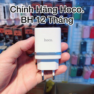 Củ Sạc Nhanh Hoco C12Q💝CAO CẤP💝Cốc Sạc Nhanh 18w Quick Charge 3.0 Siêu Bền, Chống Cháy Nổ - Bảo Hành Chính Hãng 12T