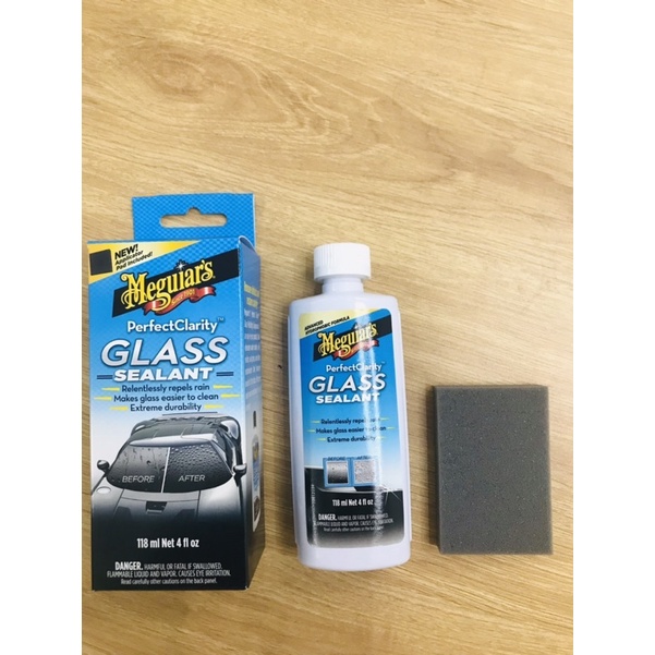 Meguiar's - Phủ Nano kính tạo hiệu ứng lá sen Glass Sealant G8504 118ml