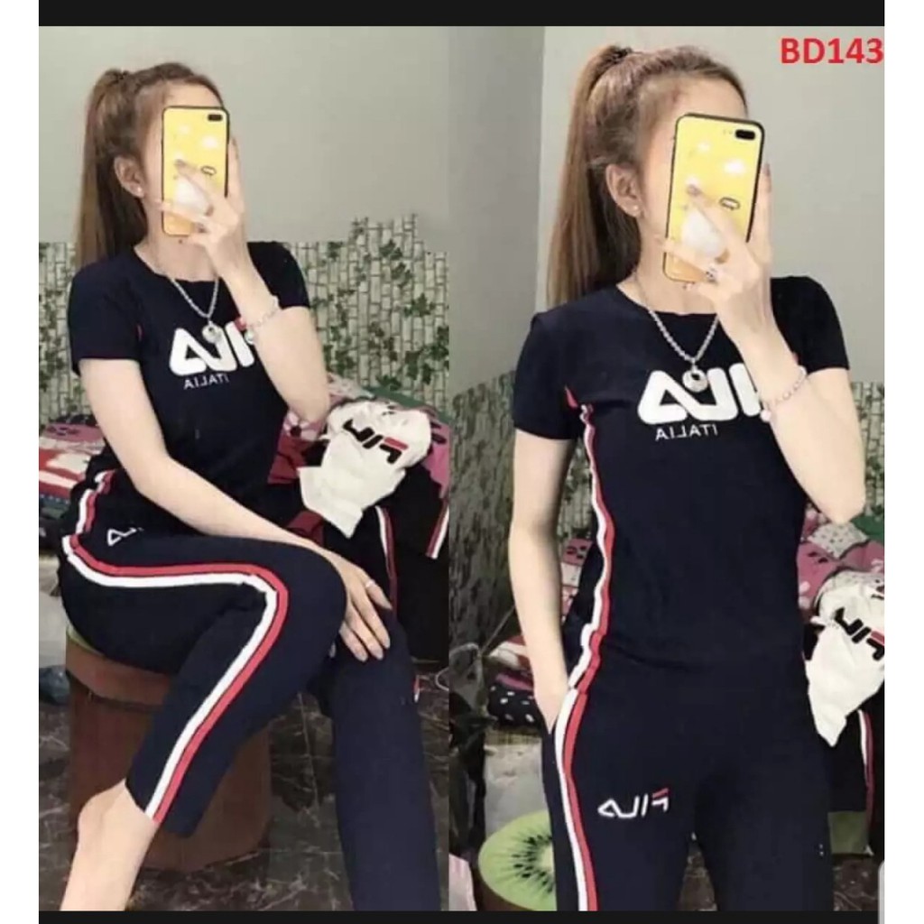 Set Bộ Thời Trang Kiểu Dáng Thể Thao - Hàng Y Hình
