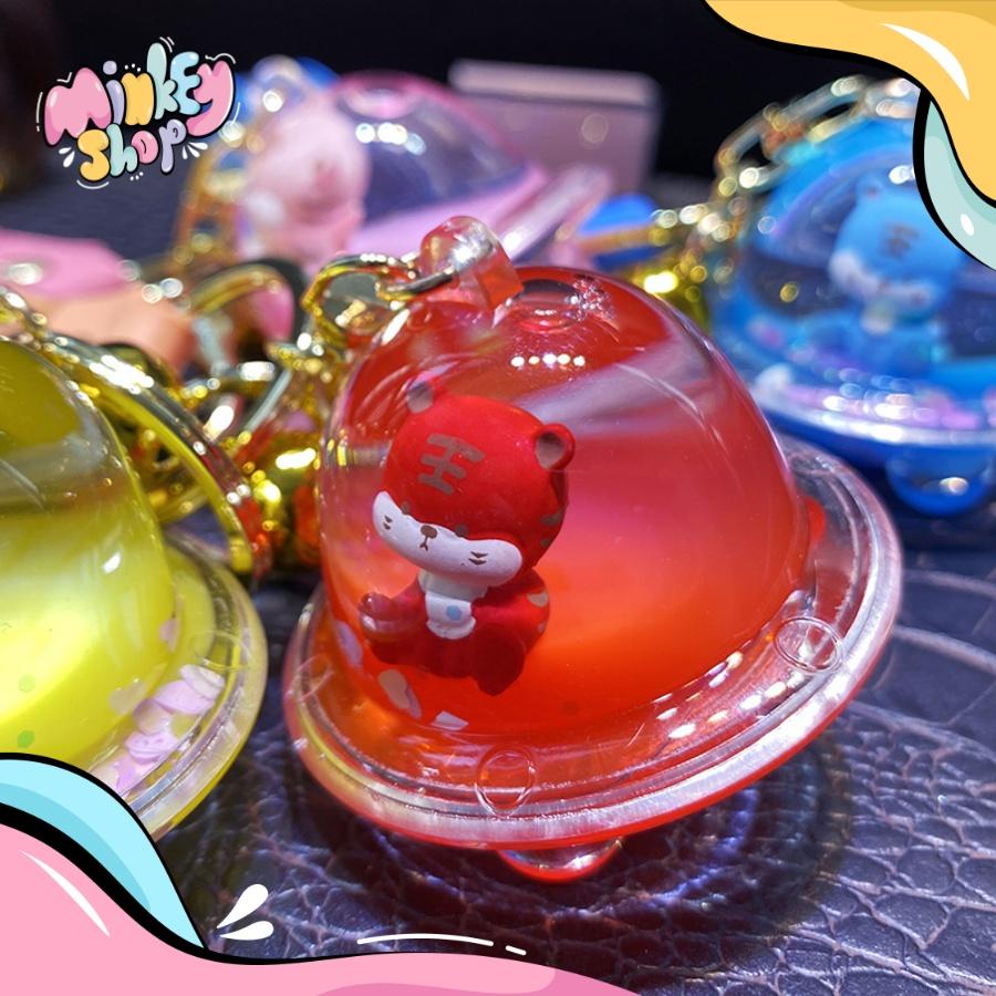 Móc Khoá Nước Hổ Đáng Yêu Nhiều Mẫu Dễ Thương Phụ Kiện Túi Xách, Balo, Cặp Xách, Ô tô Cute 02MKN -Minkey