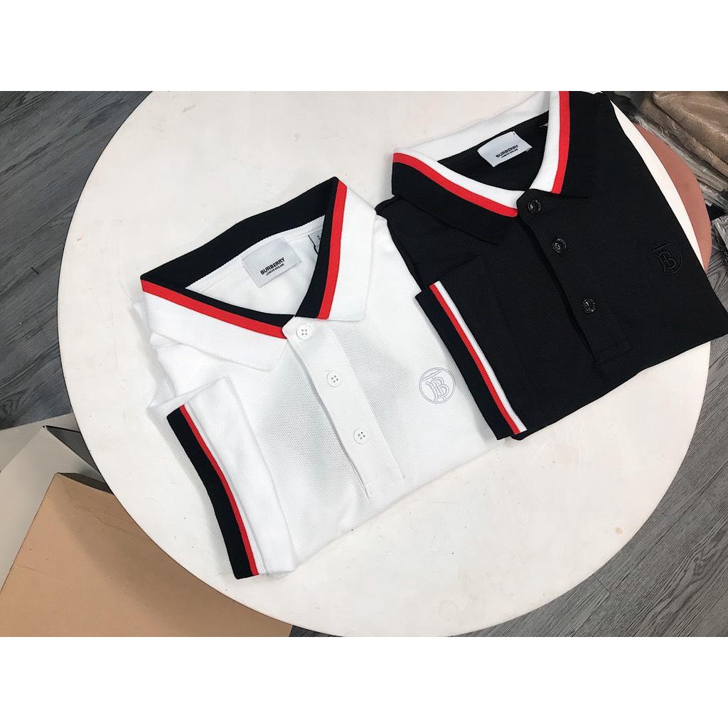Áo polo Burberry logo tròn TB kẻ Shopee Nội dung 1