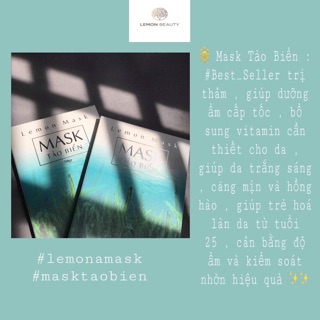 Mask Tảo Biển- Lemon Beauty