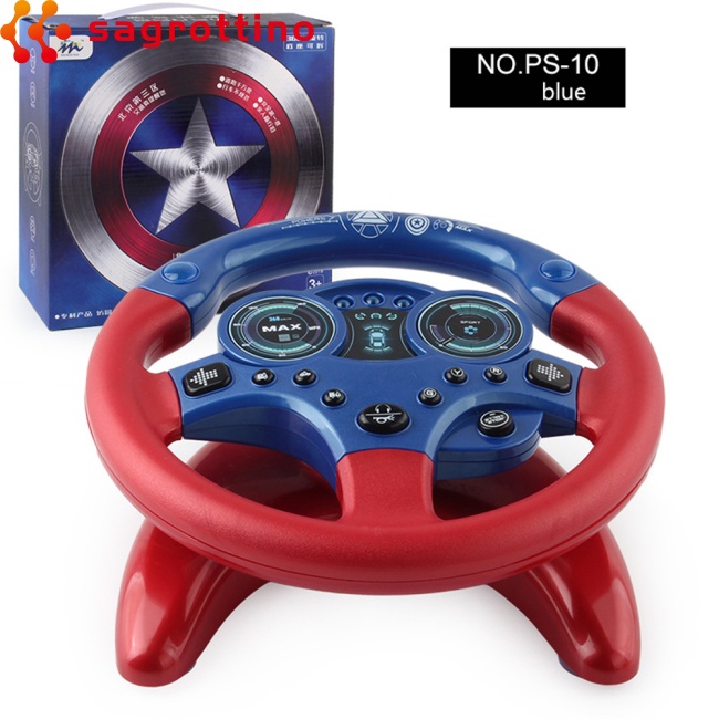 Đồ Chơi Mô Phỏng Vô Lăng Xe Hơi Có Đèn Và Nhạc Giáo Dục Cho Trẻ Em