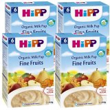 Bộ 4 hộp Bột ăn dặm hoa quả rừng Hipp 250g