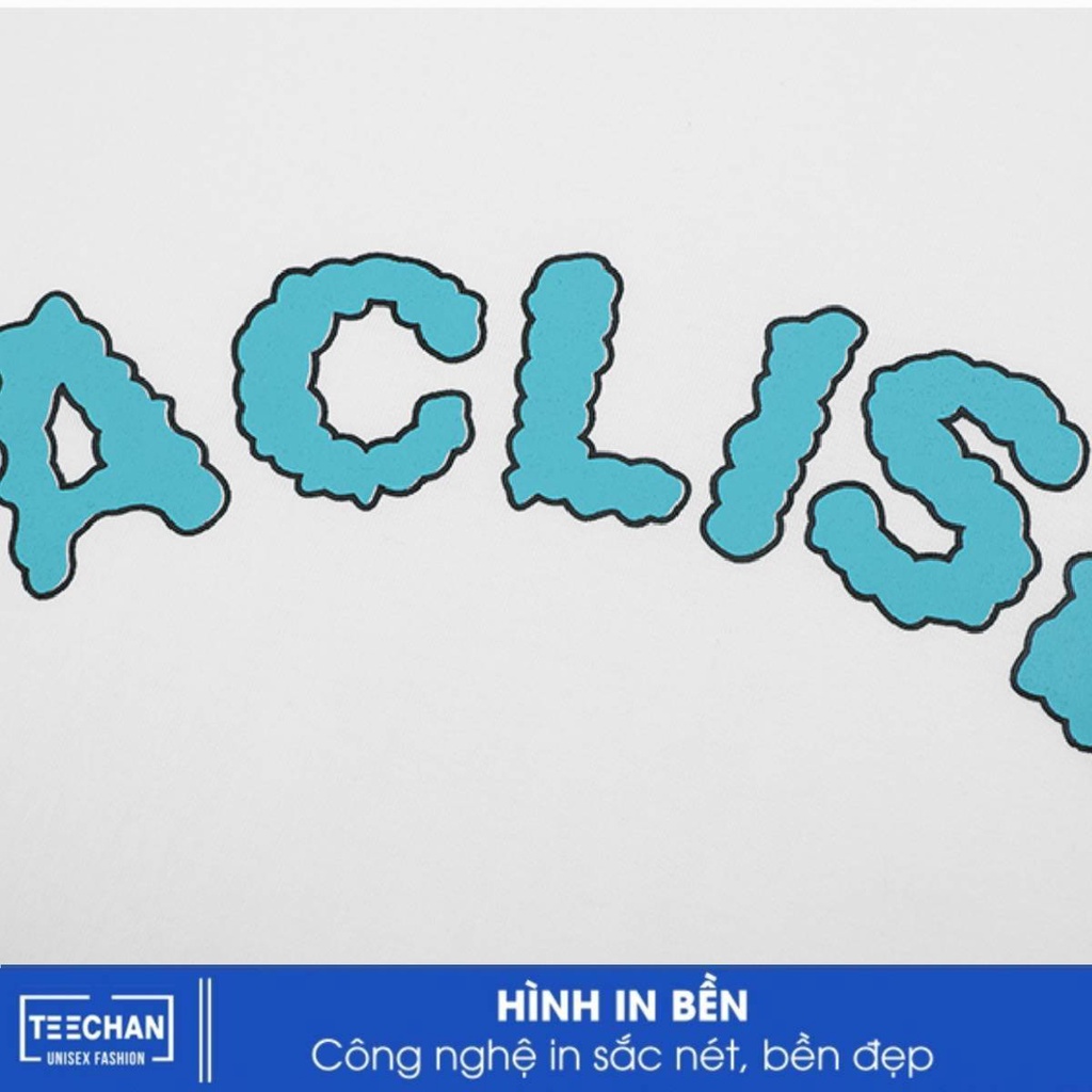 Áo thun Nam Nữ TEECHAN Unisex Form rộng tay lỡ ACLISE mã TN93 phong cách Ullzang Hàn Quốc Basic