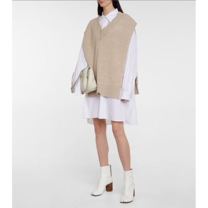 Đầm sơ mi trắng dáng dài oversized VNXK women white shirt dress form suông oversize midi xuất khẩu dư xịn