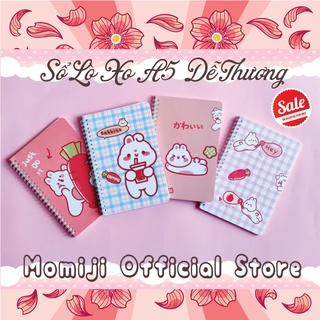 Vở kẻ ngang A5/ B5 lò xo 120tr Thiết Kế Hàn Quốc Đáng Yêu,Đa Dạng Mẫu Mã Cho Học Tập và Công Việc