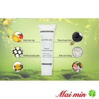 Mặt nạ sủi bọt detox blanc số 1