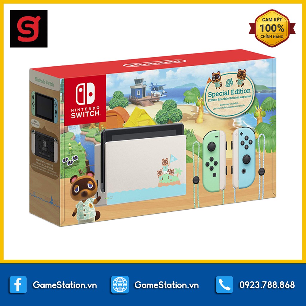 Máy Nintendo Switch - Animal Crossing: New Horizons Edition Special Edition