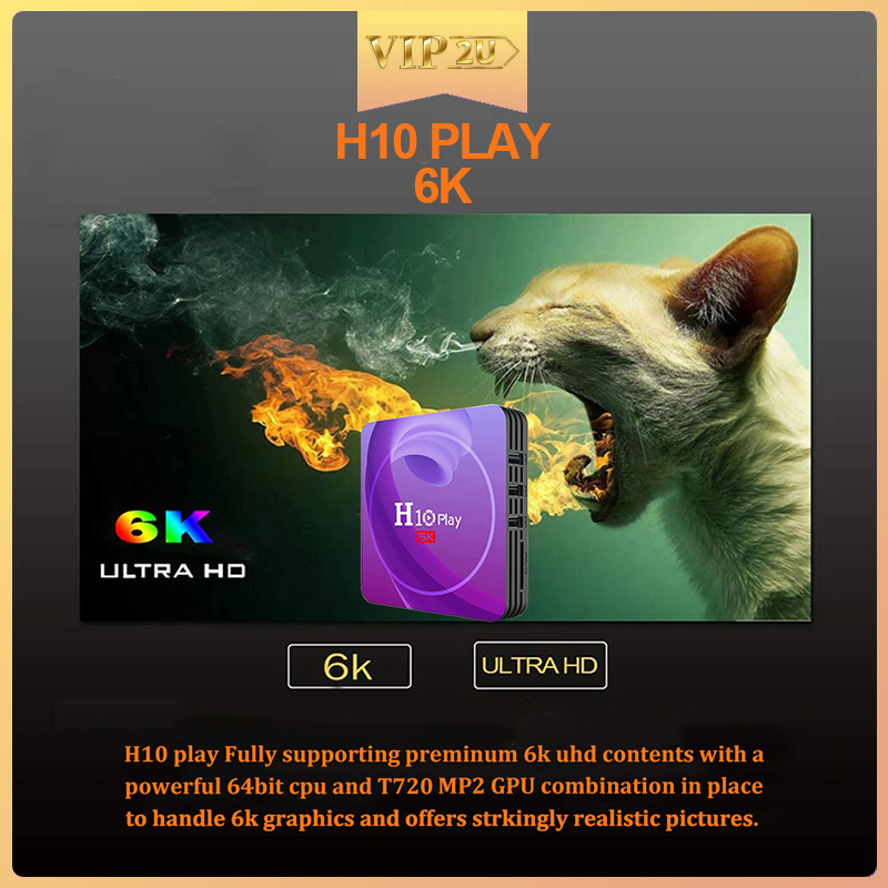 Đầu Tv Box Android 9.0 4gb 32gb 64gb Chất Lượng Cao Kèm Phụ Kiện