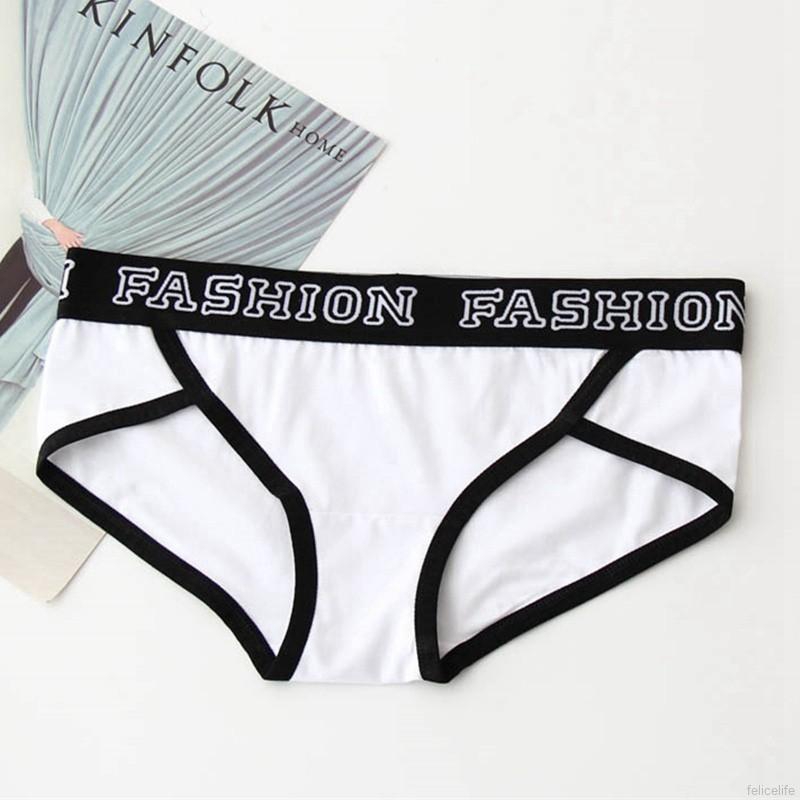 Quần lót bằng cotton phối viền quyến rũ cho nữ