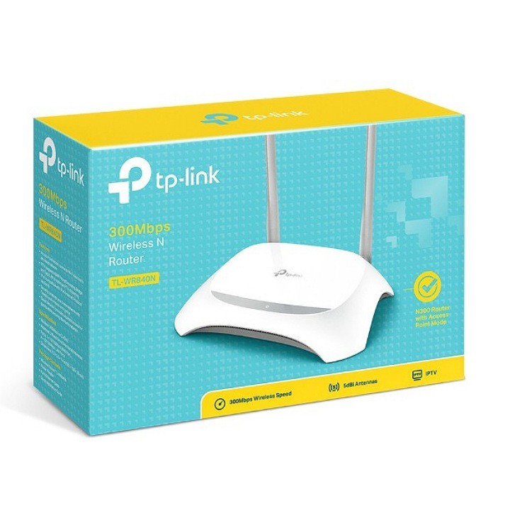 Bộ Phát WiFi TPlink WR840N - Bảo Hành Chính Hãng 24 Tháng