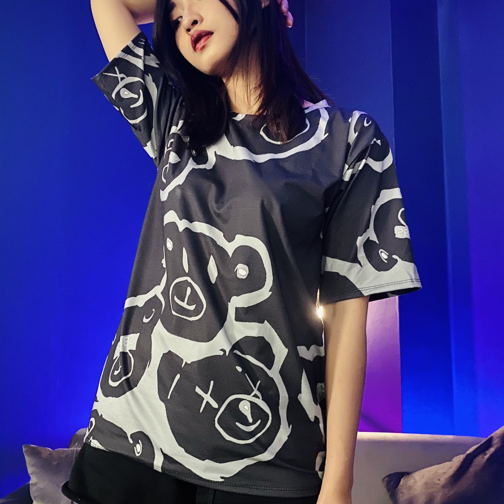 [Mã FAMAYWA giảm 10K đơn 50K] [Quà tặng:mỳ tôm tuôi thơ]Áo phông tay lỡ đầu gấu siêu cute chất cotton siêu mát-MAY22 | BigBuy360 - bigbuy360.vn